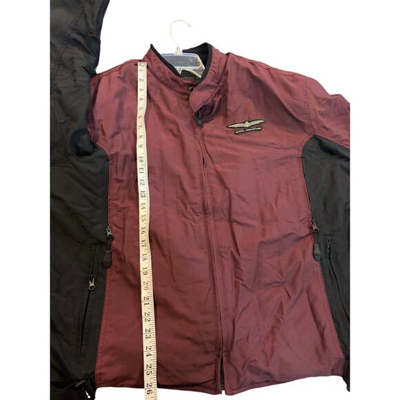 Honda GL Goldwing riding Jacket Tucker Rocky. Mens 2XL Maroon Motorcycle - Picture 9 of 9